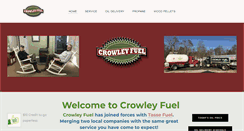 Desktop Screenshot of crowleyfuel.com